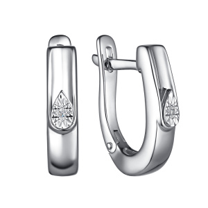 Серьги 02-3715/000Б-00 (Ag 925)