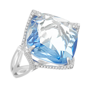 Кольцо PD-R00495-X-W-BX18-X-W (Ag 925)