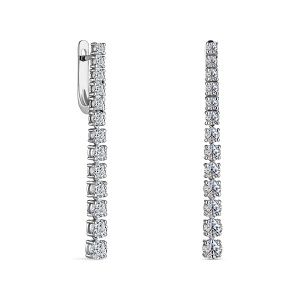 Серьги 1P080A11S (Au 750)
