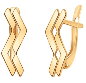 Серьги 21236 (Au 585)