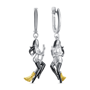 Серьги 2-229-7981 (Ag 925)