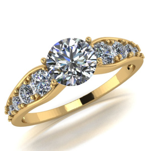 Кольцо 1180141010 (Au 585)