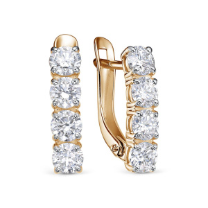 Серьги 2180771010 (Au 585)