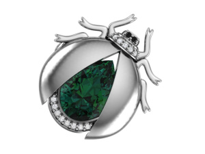 Брошь 2700074-04045 Ag 925