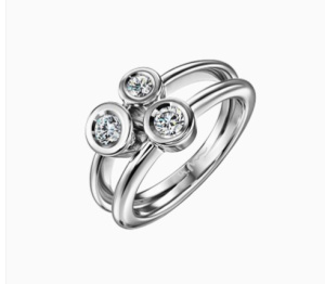 Кольцо 010592-Б (Au 750)