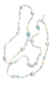 Колье BUTN060-5 (Ag 925)