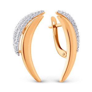 Серьги 904732-1102 (Au 585)