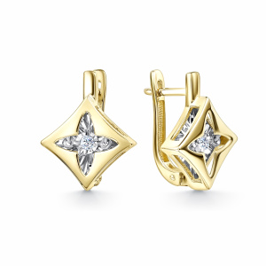 Серьги 02-13-5958-11-00 (Au 585)