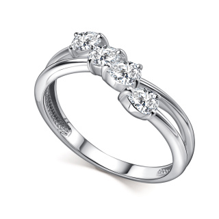 Кольцо 01-4565/00КЦ-00 (Ag 925)