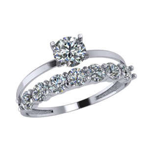 Кольцо S1160671010 (Ag 925)