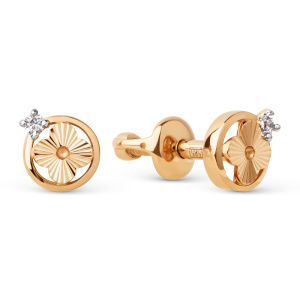 Пуссеты 027422-1112 (Au 585)