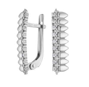 Серьги 2101595-00775 Ag 925