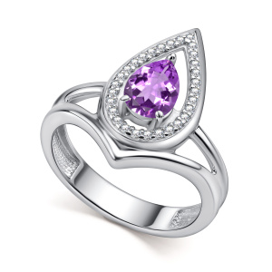 Кольцо 01-4442/00АМ-00 (Ag 925)