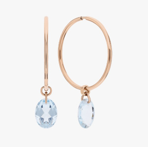 Серьги 260-1-00215ТС (Au 585)