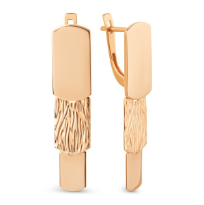 Серьги 801722-1000 (Au 585)