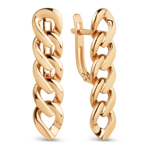 Серьги 903452-1000 (Au 585)