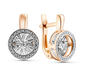 Серьги 02-11-5478-31-00-1 (Au 585)