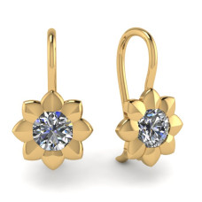 Серьги 2180461010 (Au 585)