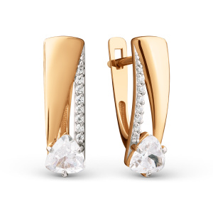 Серьги 025812-1102 (Au 585)