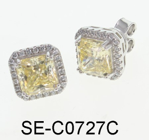 Пуссеты SE-C0727C (Ag 925)