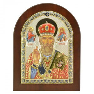 Икона GF0504/2D Н. Чудотворец (Ag 925)