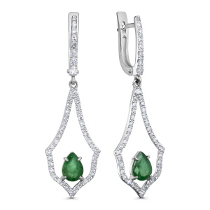 Серьги 12-12056-1200 (Au 585)