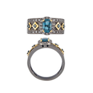 Кольцо BYZR240BT (Ag 925)