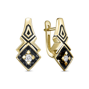 Серьги 02-00740-03-001-02-08 (585)