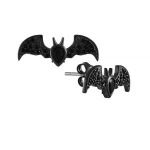 Пуссеты E7316_SR_SP_BLK (Ag 925)