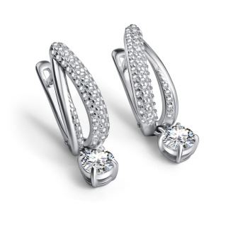Серьги 02-5174/00КЦ-00 (Ag 925)
