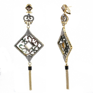 Серьги ORE080 (Ag 925)