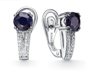 Серьги ETL-046-E-BS (Ag 925)