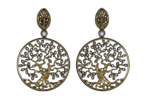 Серьги 2239409П (Au 750)