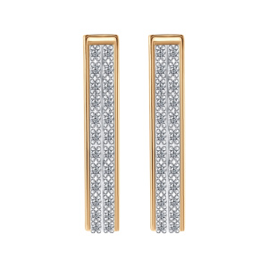 Серьги 036432-1502 (Au 585)