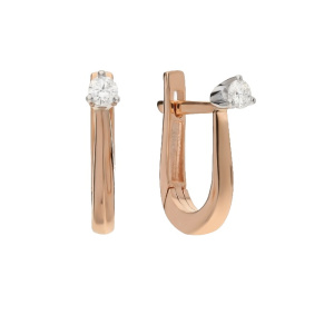 Серьги 2439004 (Au 585)