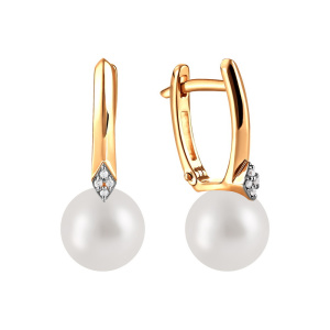 Серьги 290-1-1050Р (Au 585)