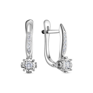 Серьги 21493-259-46-00 (Au 585)