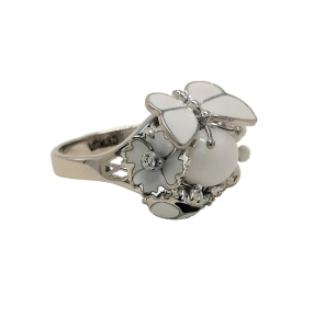 Кольцо WDHR0010-CZ/ GM0135652 (Ag 925)