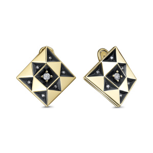 Серьги 02-01222-06-001-02-08 (585)