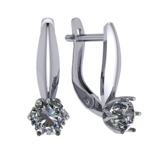 Серьги S2180051010 (Ag 925)