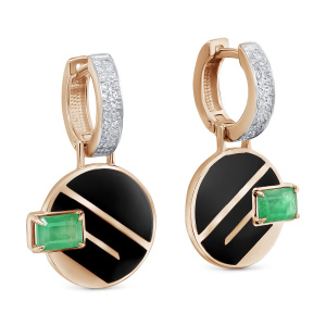 Серьги 12-01917-1202 (Au 585)