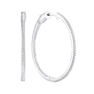 Серьги SL-E01599-X-W-X-X-W (Ag 925)