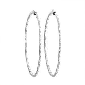 Серьги CZ-E04444-X-W-X-X-W (Ag 925)