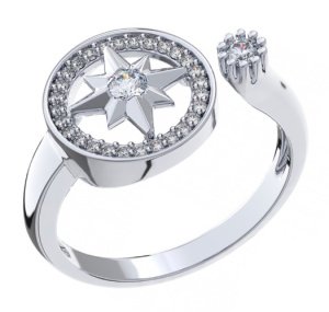 Кольцо 1101635-00775 Ag 925