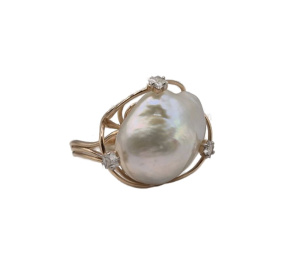 Кольцо 190-1-1327Р (Au 585)