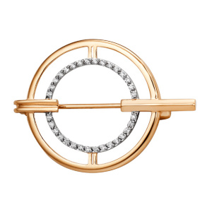 Брошь 004068-1102 (Au 585)