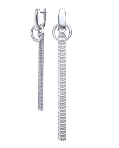 Серьги 0222036-00245 Ag 925