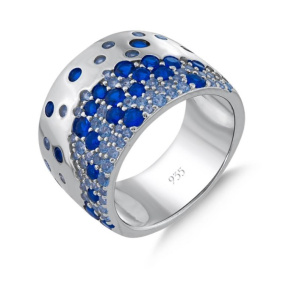 Кольцо DM5034-BLR (Ag 925)