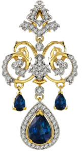 Подвеска 3137136П (Au 750)