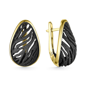 Серьги 52939YB (Ag 925)